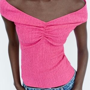 Zara Pink Top Size Small